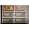 6-VIETNAM BILLS: 4-50 DONGS, 1-500 DONG & 1-100