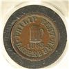 Image 1 : CIVIL WAR TOKEN 1863  PHILIP BEST LAGERBEER EMPIRE