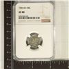 Image 1 : 1944-D SILVER MERCURY DIME NGC XF40