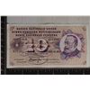 Image 1 : 1970 SWISS SERIES 66D 10 FRANC BILL CIRCULATED