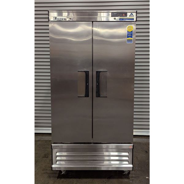 Everest EBNF2 39" Double Door Stainless Freezer