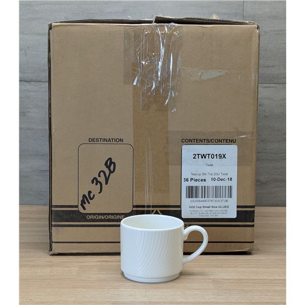 Dudson Twist 7oz Stacking Cups - Lot of 36 | CR5/2TWT019X