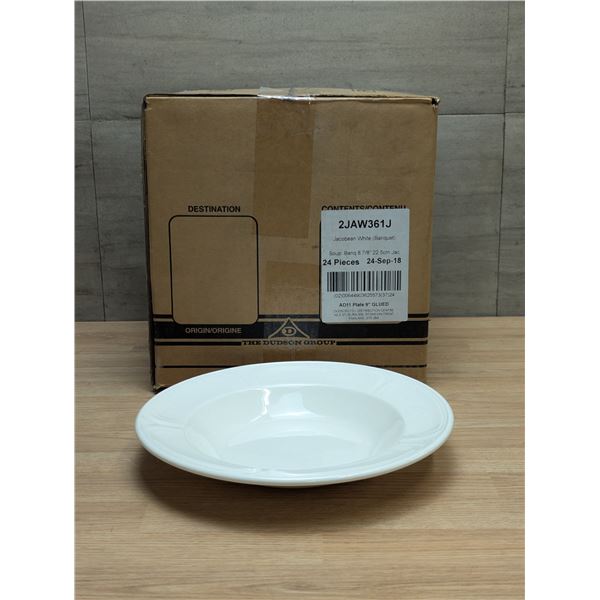 Dudson Jacobean 8-7/8" Banquet Soup Bowls - Lot of 24 (1 Case) | L7L3/2JAW361J