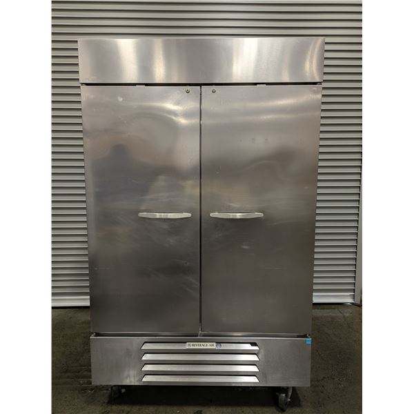 Beverage Air HBR49-1 52" Double Door Stainless Cooler