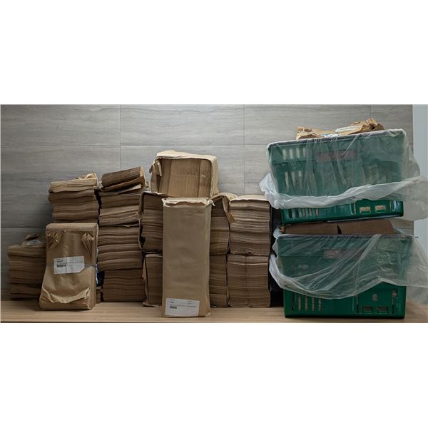 Various Sizes of Paper Bags - Lot of Approx. 2000pcs