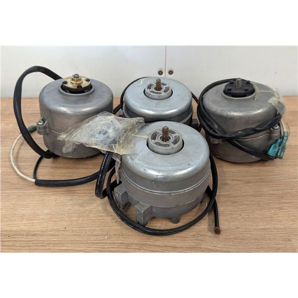 Assorted Turbo Air Fan Motors - Lot of 4pcs