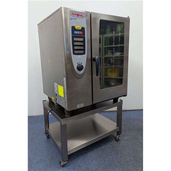 Rational SCC101G SelfCooking Center Gas Combi Oven W/Stand