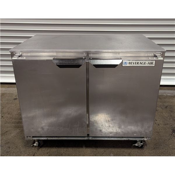 Beverage Air UCR34Y-16 34" Double Door Undercounter Cooler | 3618/L8