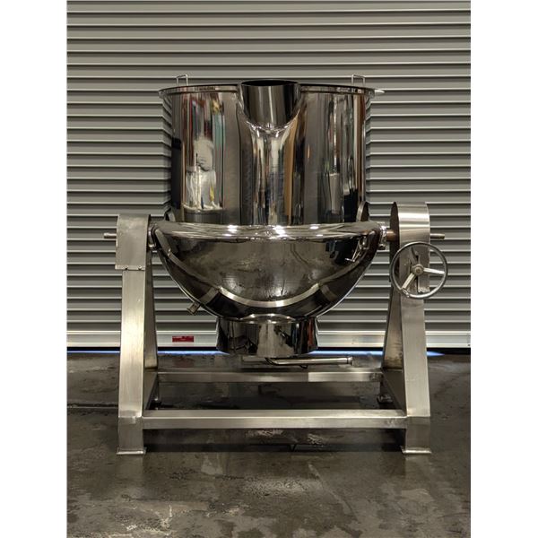 450L Tilting Gas Steam Kettle | SH3/R9