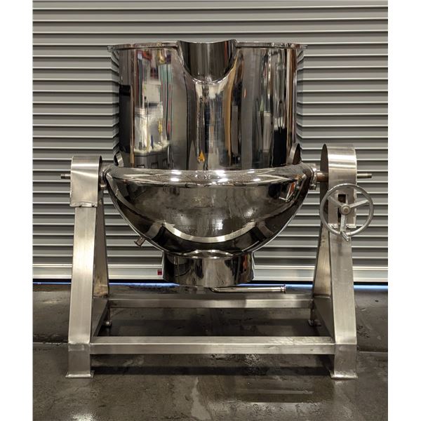 450L Tilting Gas Steam Kettle | SH4/R9
