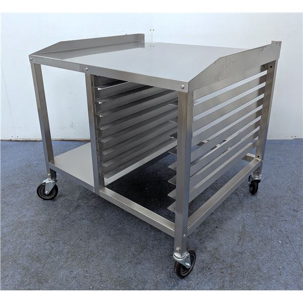 Thorinox TOS-3935-SS Equipment Stand W/Pan Rack | Dstand1/R1