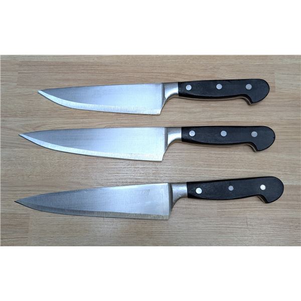 Forged Chef's Knives - Lot of 3