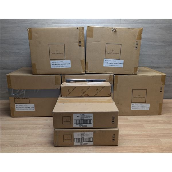 Ezzo Dessert Knives, Chef & Sommelier T5208 - Lot of 612 | L11-1