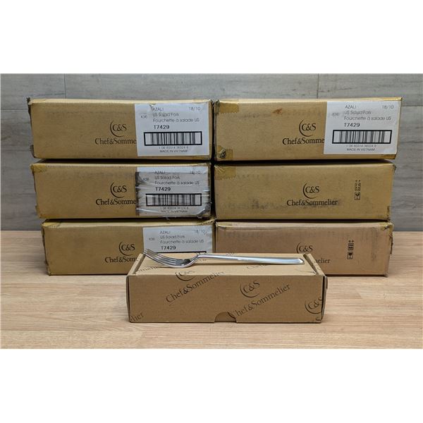 Azali Salad Forks, Chef & Sommelier T7429 - Lot of 216 | L10-1