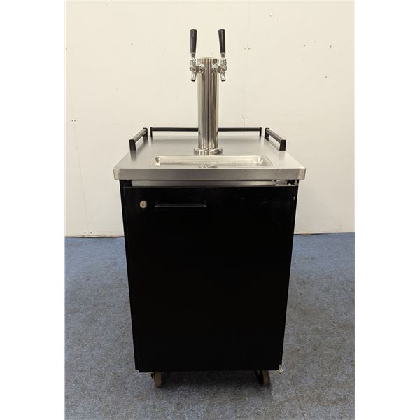 Beverage Air BM23 24" Double Tap Kegerator | 3943/R5