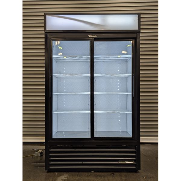 True GDM-41-HC-LD 47" Double Sliding Door Glass Cooler | 2849/LBDTOP