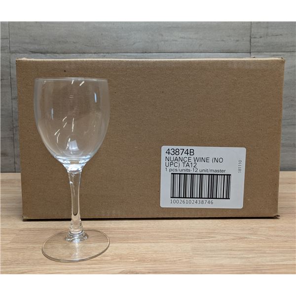 8.5oz Nuance Wine Glasses, Arcoroc 43874B - Lot of 180 (15 Cases) | L8-1