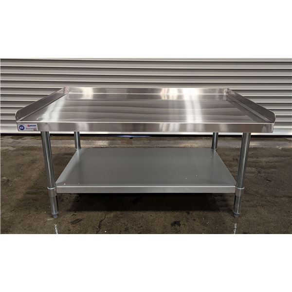 48" x 30" Stainless Steel Equipment Stand, Omcan 22060 | MR4-4