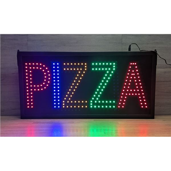 LED Rectangular Pizza Sign Board
