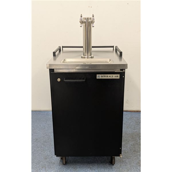 Beverage Air BM23-B 24" Double Tap Kegerator