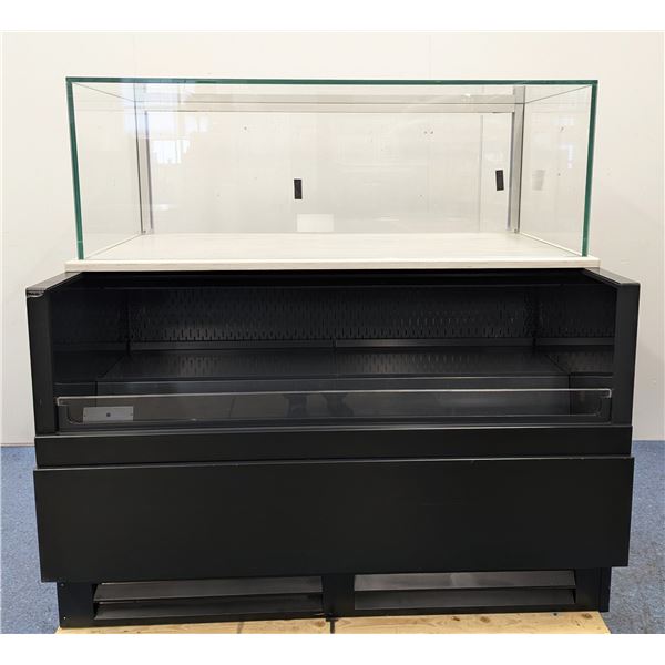 Structural Concept SBZ5452DR 54" Dual Service Refrigerated & Dry Case | 9505/L9TOP
