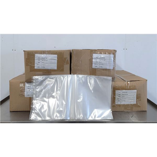 Heavy Duty Plastic Poly Vacuum Packaging/Food-Prep Bags - Lot of 2500 (5 Cases) | 5cases/R4Top