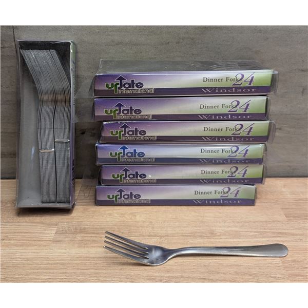 Update Windsor Dinner Forks, WM/CP-35 - Lot of 168 (7 Boxes) | FtH
