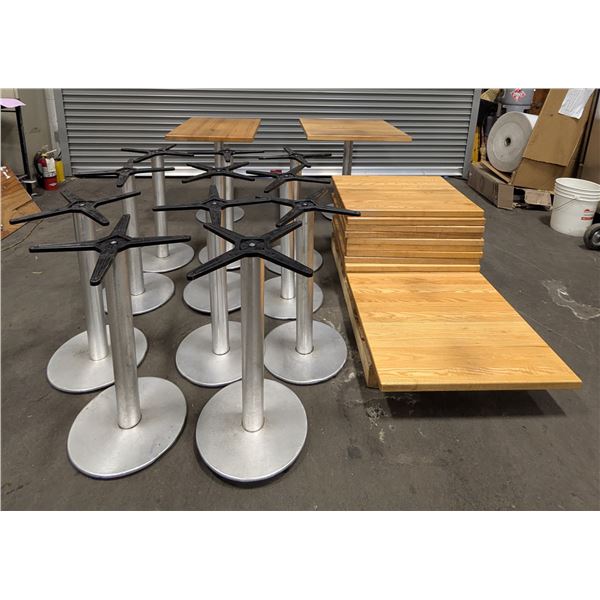 24" x 30" & 30" x 30" Dining Tables - Lot of 13pcs | Tset8