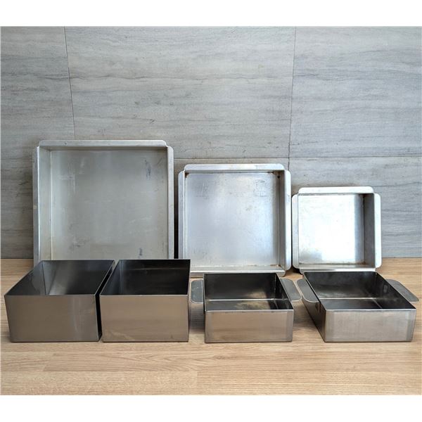 Various Size of Stainless Steel Molds - Lot of 7pcs | FtB