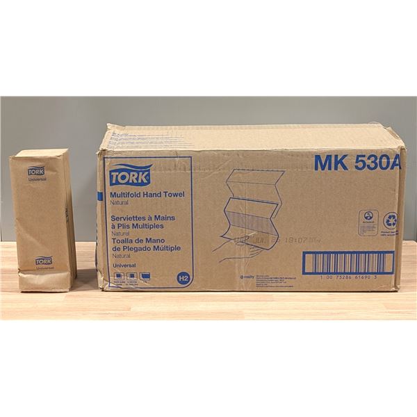 Tork Multifold Hand Towel, Natural, MK530A - Lot of 4000 ( 1 Case ) | EC4