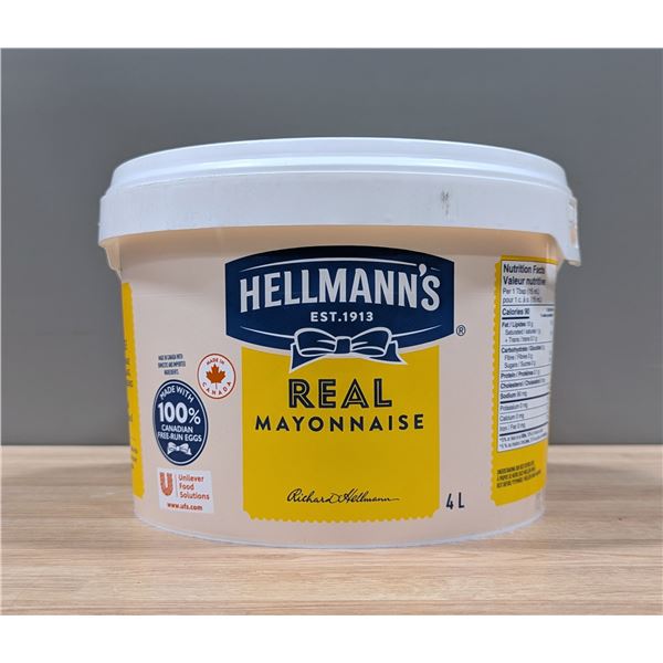 Hellmann's Real Mayonnaise, 4L | L3-2