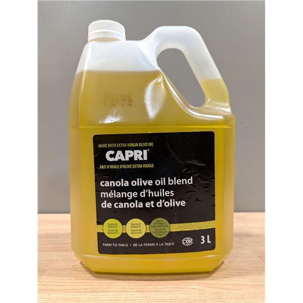 Capri Canola Olive Oil Blend, 3L  | L3-2