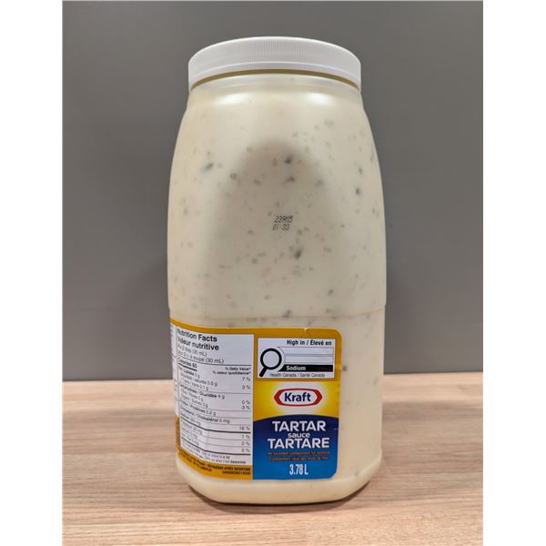 Kraft Tartar Sauce, 3.78L  | L3-2