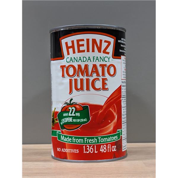 Heinz Tomato Juice, 1.36L - Lot of 11 | L3-2