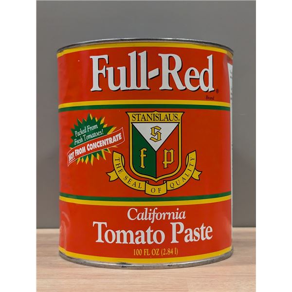 Full-Red California Tomato Paste, 2.84L - Lot of 3 | CanRack11