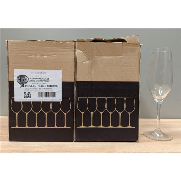 Riedel Champagne Glass 10 1/4oz - Lot of 9 | MM1