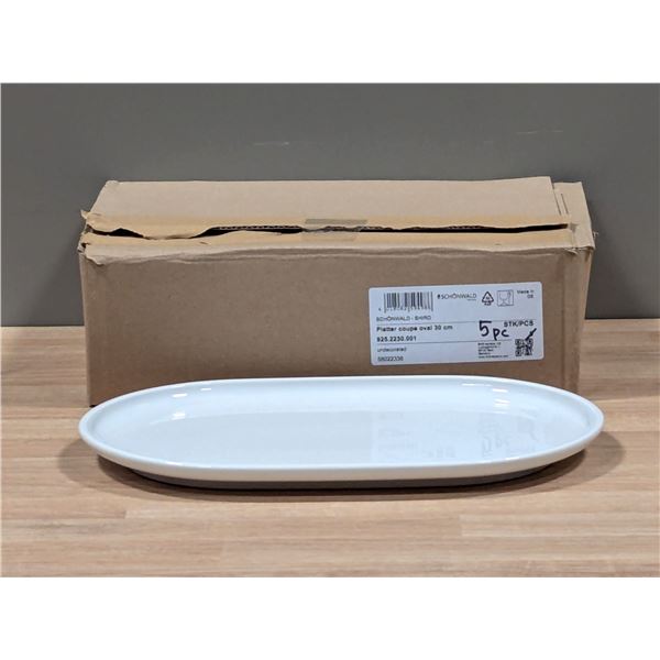 Schonwand 30cm Platter Coupe Oval - Lot of 5 | MM1
