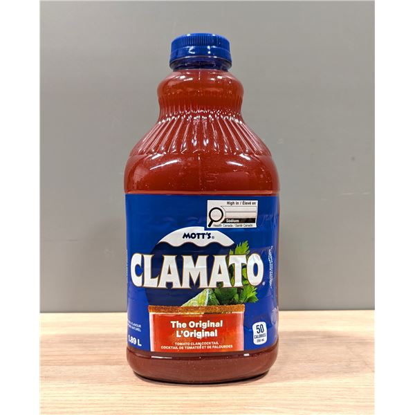 Clamato The Original, 1.89L - Lot of 16 | L2-2