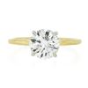 Image 5 : New 18K Gold & Platinum GIA 1.51 ctw IDEAL Round Diamond Solitaire Engagement Ri