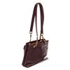 Image 3 : Chanel Vintage Burgundy Caviar Leather CC Turn Lock Shoulder Bag