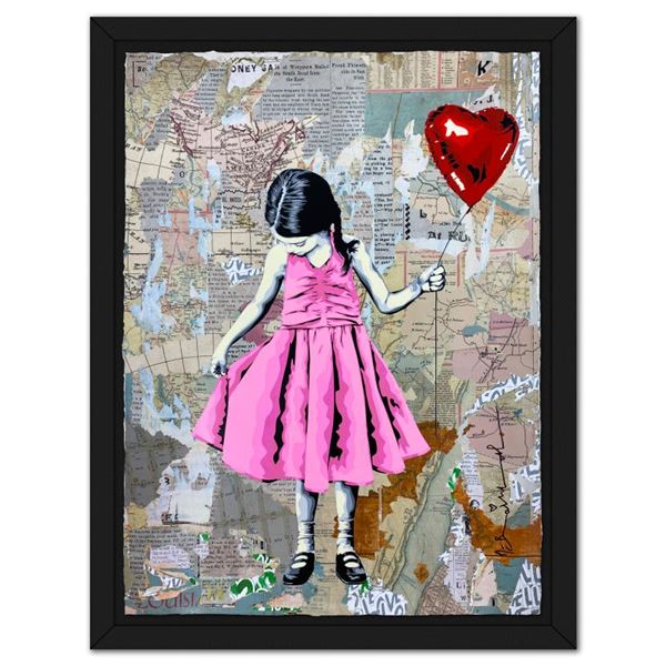 Beautiful Girl by Mr Brainwash Original