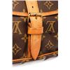 Image 6 : Louis Vuitton Brown Monogram Leather Saumur 35 Messenger Bag
