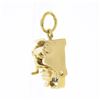Image 4 : Vintage 14k Yellow Gold Mechanical Detailed Typewriter Collectible Charm Pendant