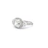 Image 4 : 4.28 ctw Diamond Ring - 14T White Gold