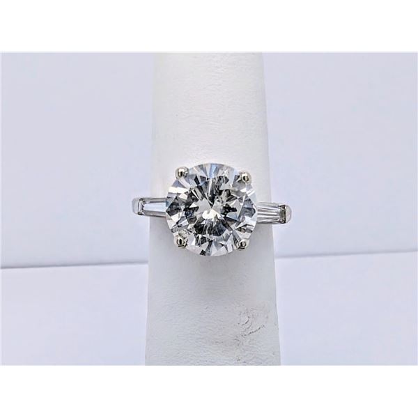 4.65 ctw Diamond Ring - 14KT White Gold