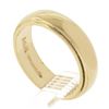 Tiffany & Co. 14k Gold 5.3mm Wide Domed Polished Stackable Wedding Band Ring