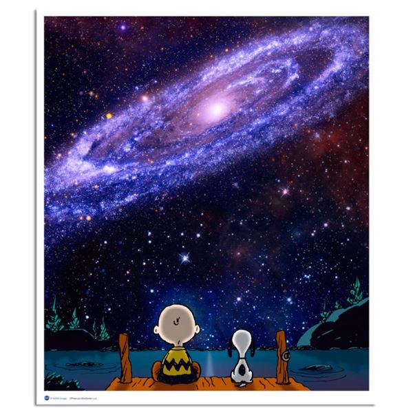 The Andromeda Galaxy by Peanuts,