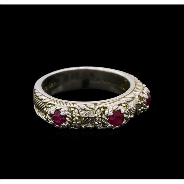 Judith Ripka Cubic Zirconia Ring - Sterling Silver