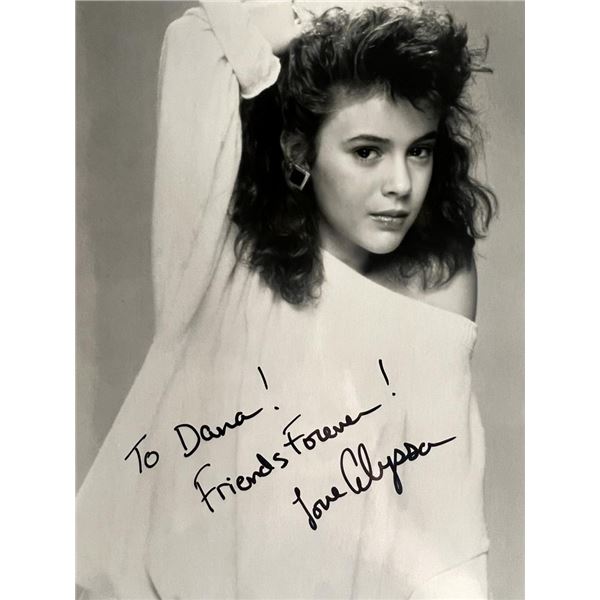 Charmed Alyssa Milano signed photo