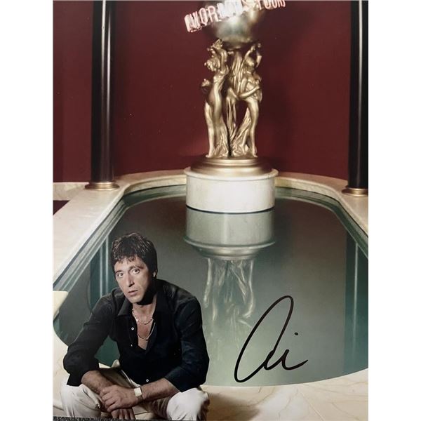 Scarface Al Pacino signed photo
